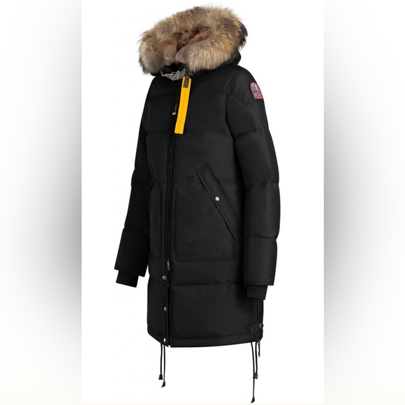 PARAJUMPERS Long Bear Down Coat /Black xsmall - Picture 3 of 12